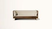 Walnut Original Sofa Bed - Large Three Seater