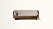 Walnut Original Sofa Bed - Large Three Seater