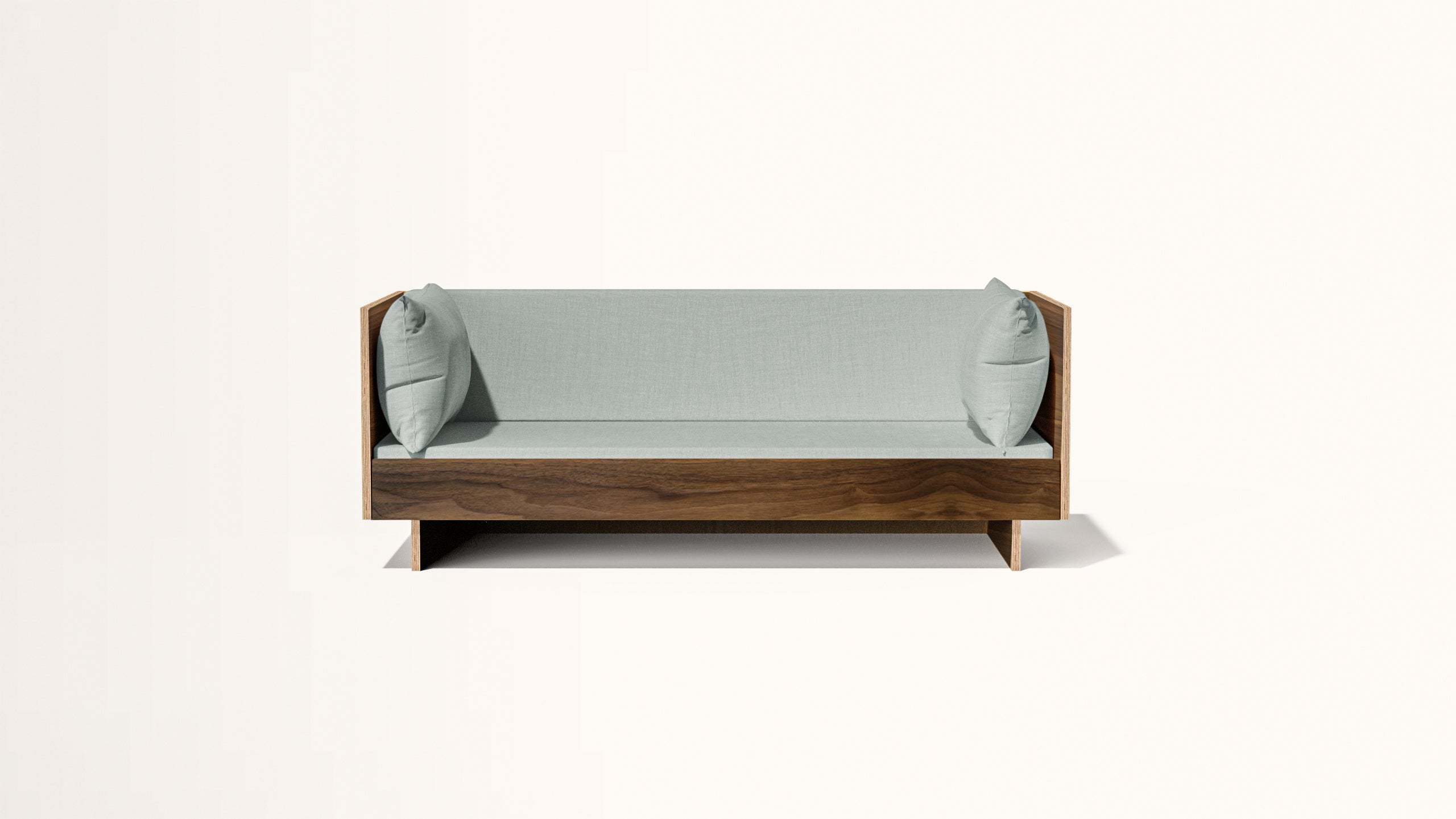 Walnut Original Sofa Bed - Large Three Seater